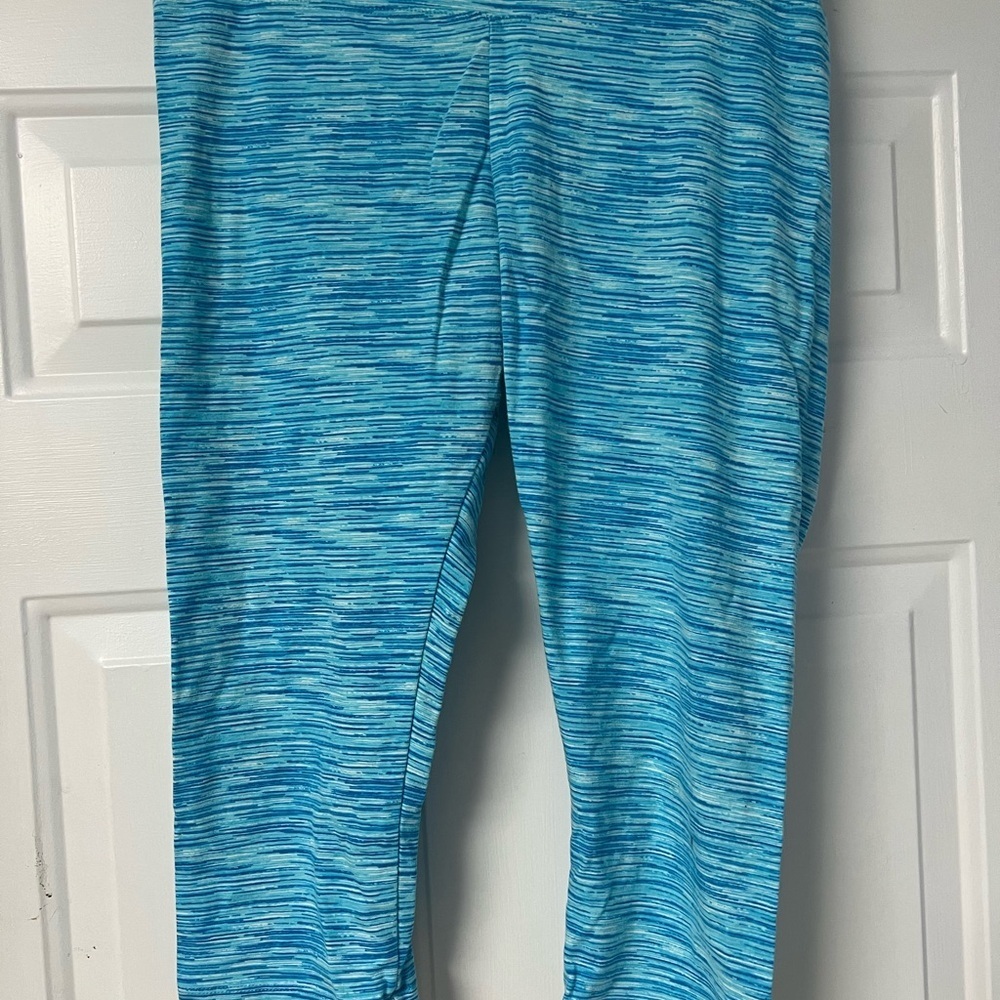Bally Blue Leggings